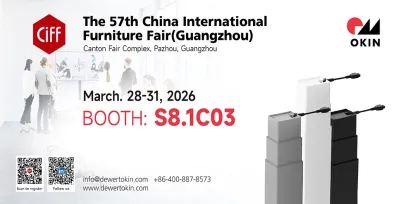 DewertOkin Technology Group udstiller på den 57. China International Furniture Fair
